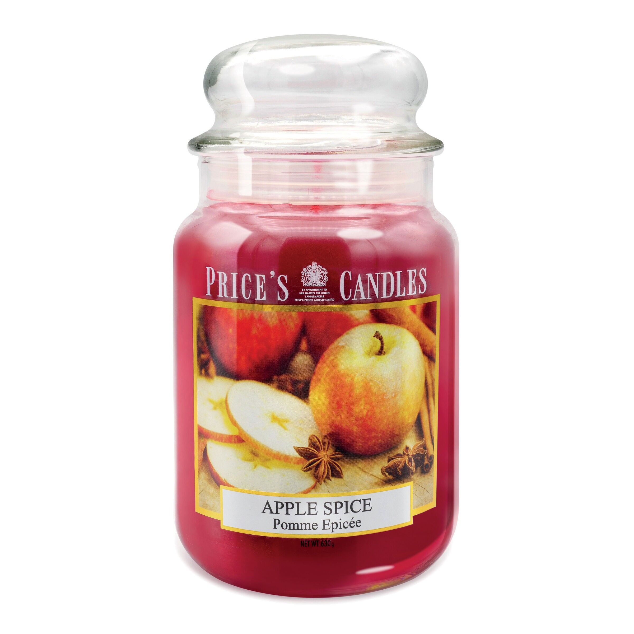 Candela in barattolo largo APPLE SPICE-560217