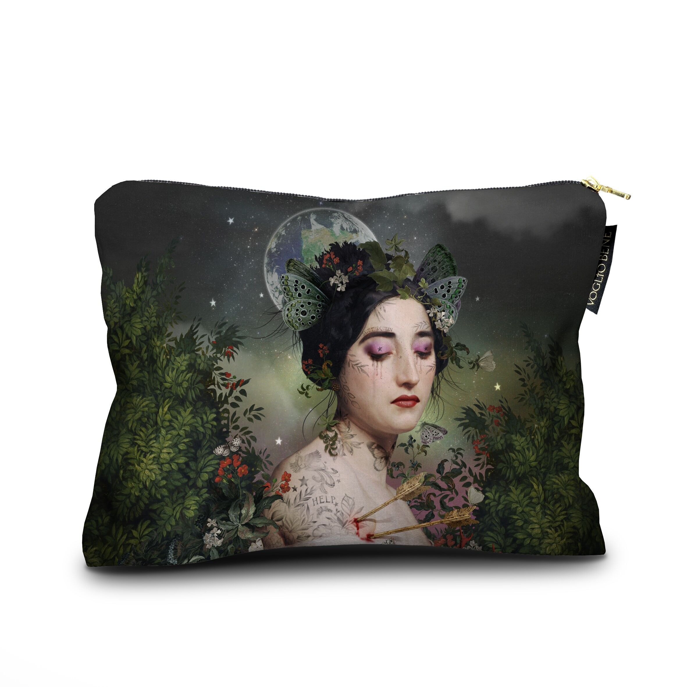 17X23CM GAIA FEDERMÄPPCHEN