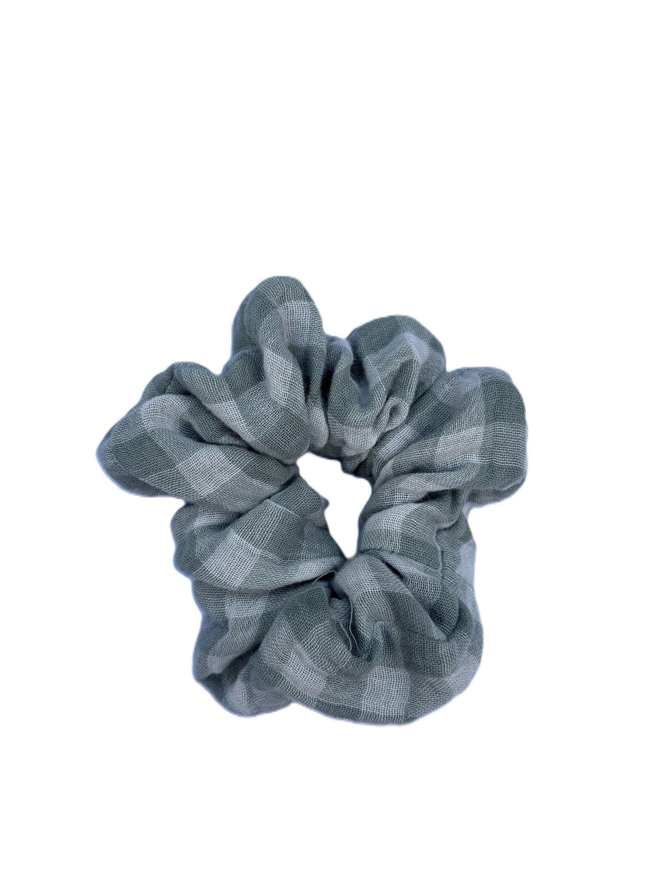 Chouchou de Table - Vichy vert de gris