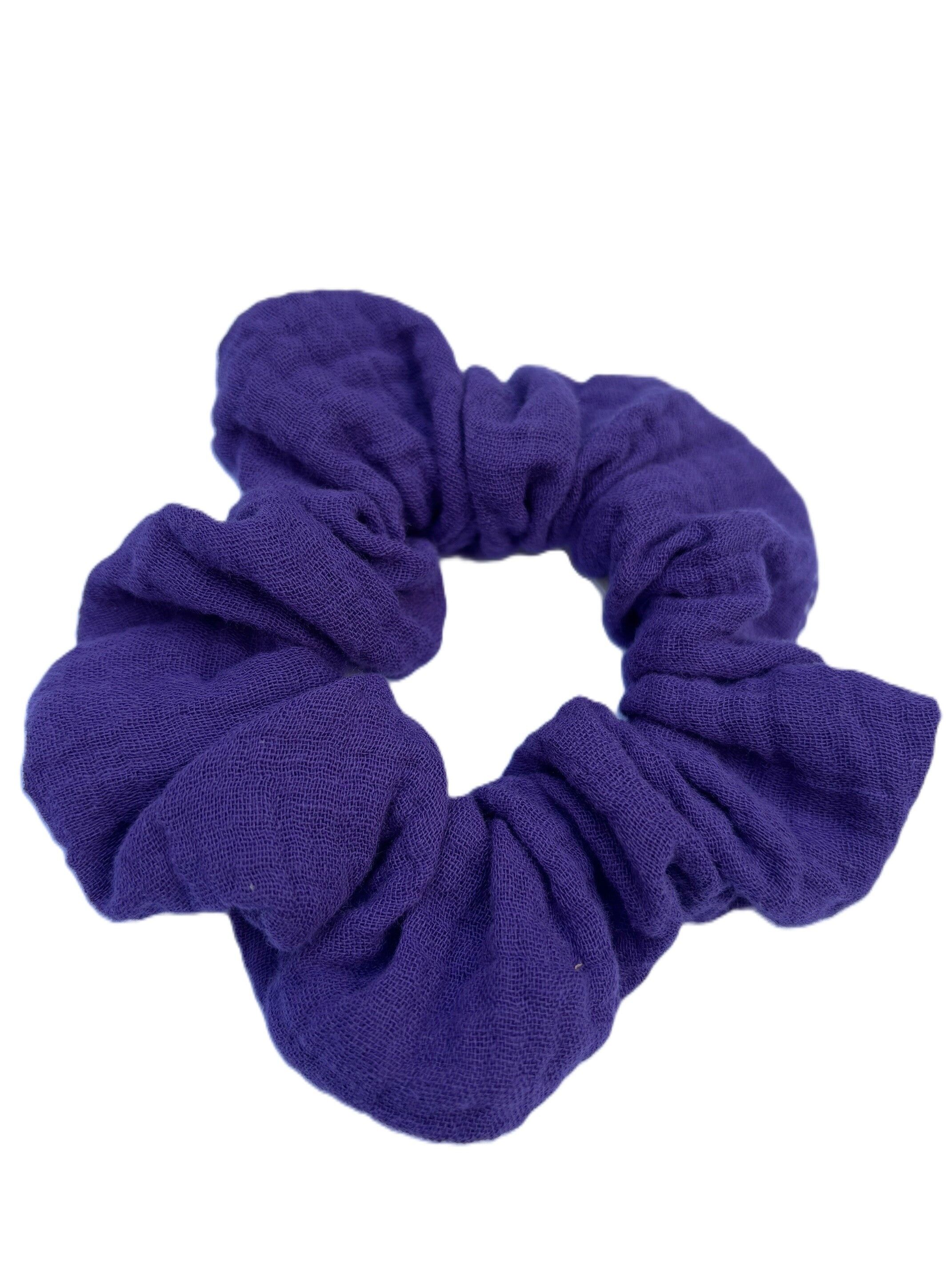 Scrunchie or napkin ring - Purple