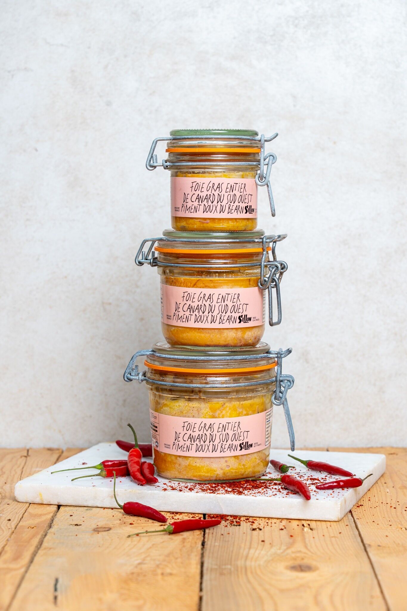 Foie Gras de Canard Entier IGP, Piment doux Fumé du Bearn Epicure D'argent 2026