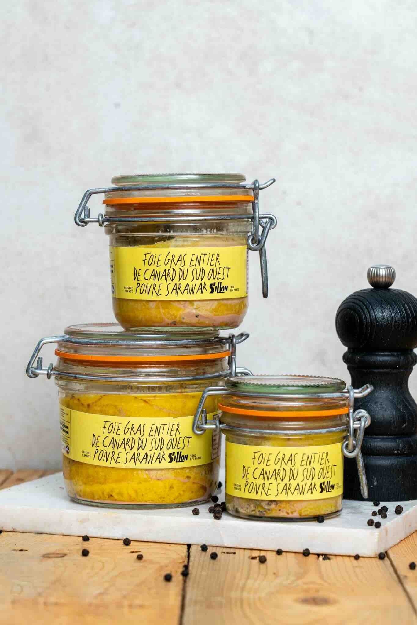 Ganze Entenleberpastete g.g.A., Sarawak-Paprika