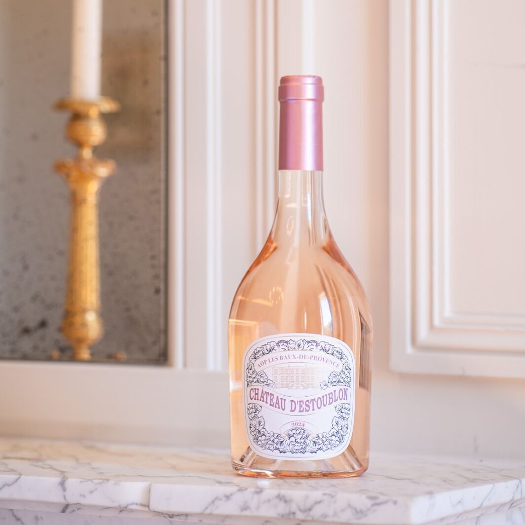 Rosé 2024 Château d'Estoublon 75cl -AOP Baux de Pce ORGANIC -Alc 12.5%