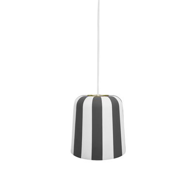 Gry Pendant - Grey stripes