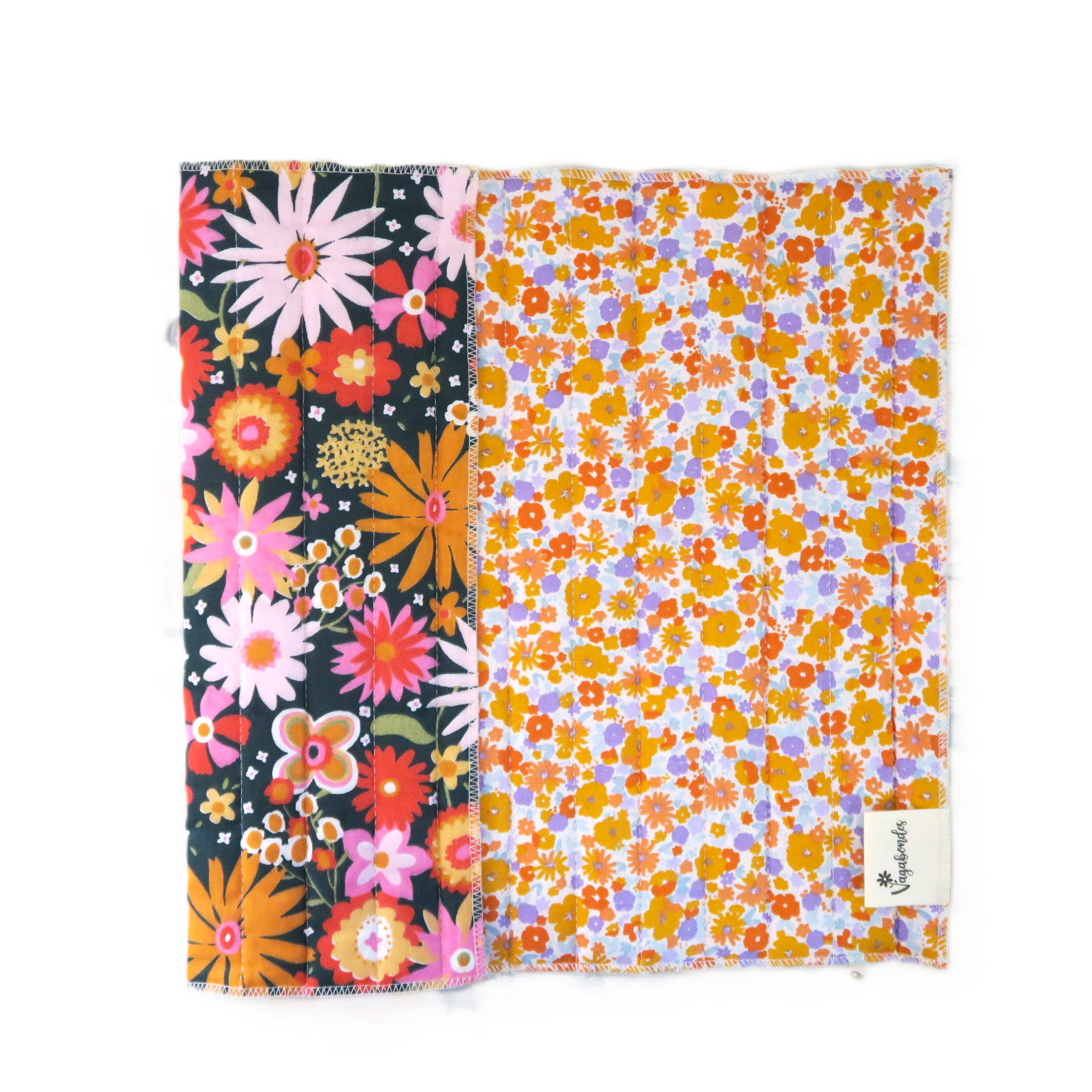 Quilted and reversible placemat - Golden Glows Collection