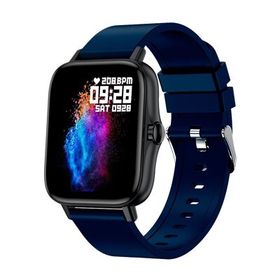Smartwatch mit Anrufen MODERN Calls & Sports schwarz / blau