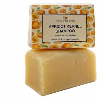 Apricot Kernal Solid Shampoo Bar 120g