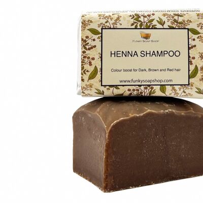 Henna Solid Shampoo Bar 120g For Red/Auburn/Chestnut
