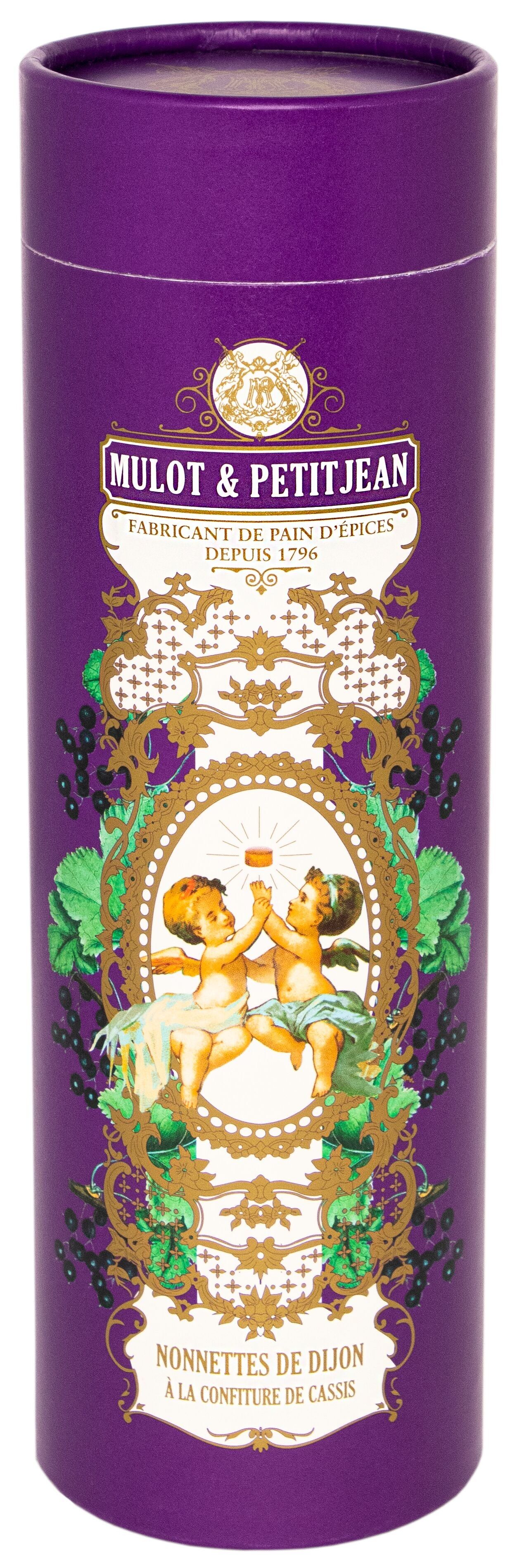 SCATOLA DI CARTONE DA COLLEZIONE DI 6 NONNETTES AL RIBES NERO