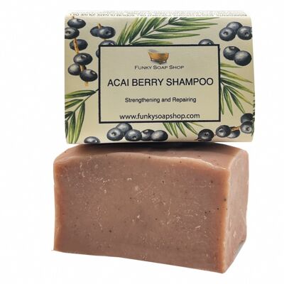 Barre de shampooing solide Acai Berry 120g