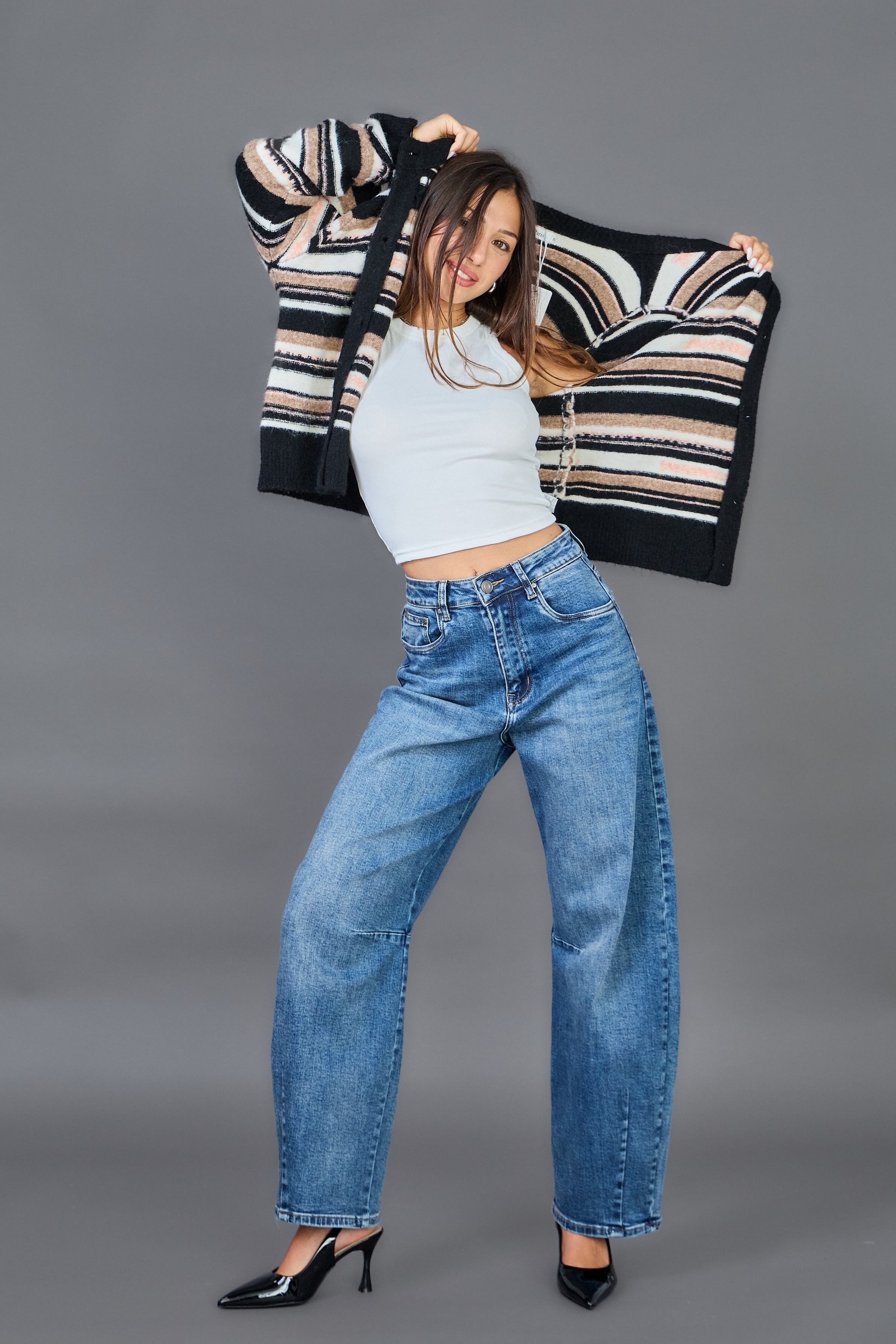 Barrel "Louisa" Damenjeans - ANA & LUCY