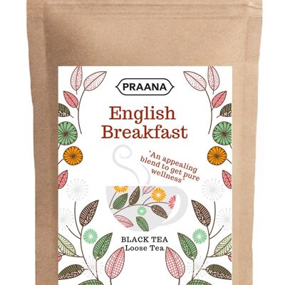 PRAANA TEA - Premium English Breakfast - Loose Black Catering 500 g