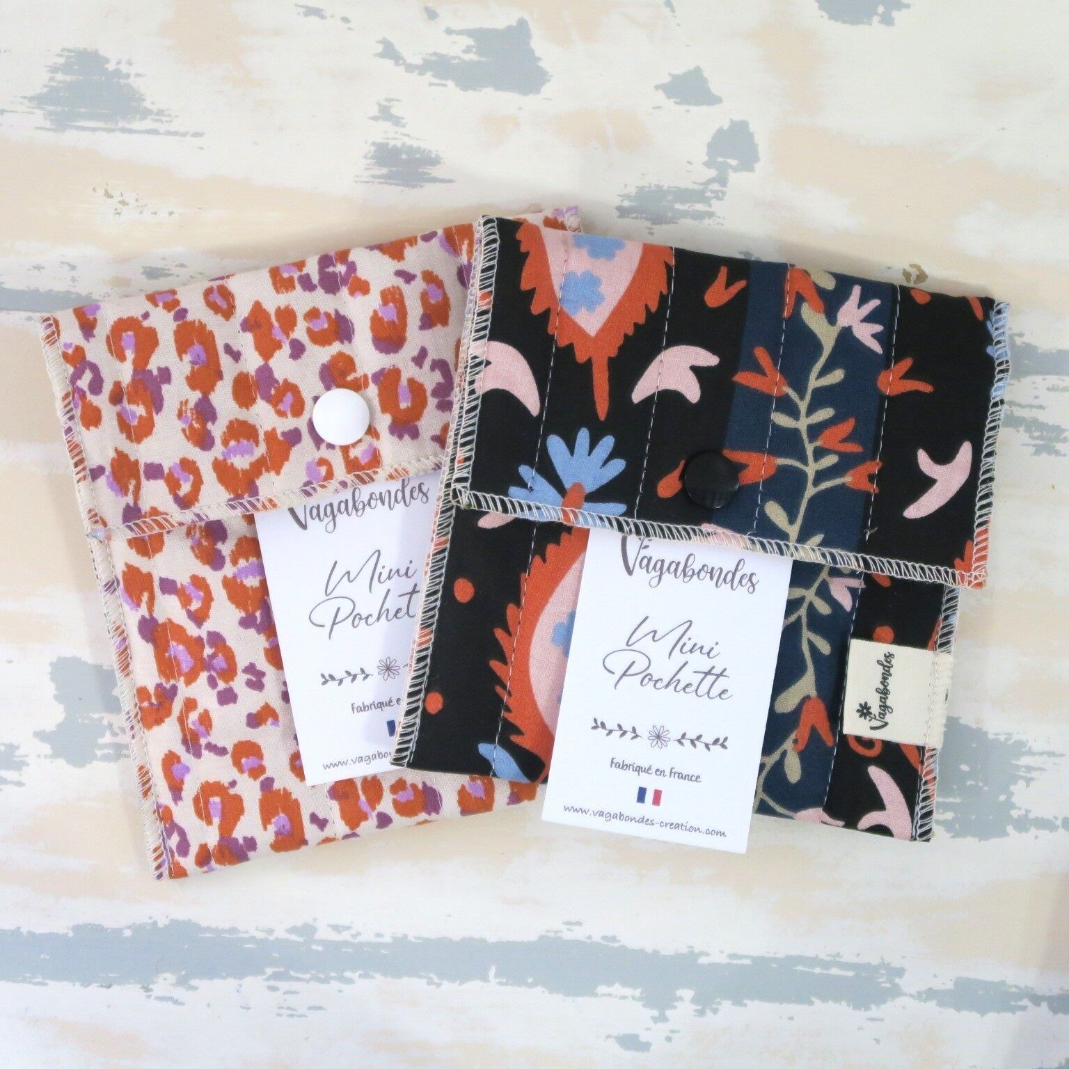 Mini-Steppbeutel - Karli & Alezia