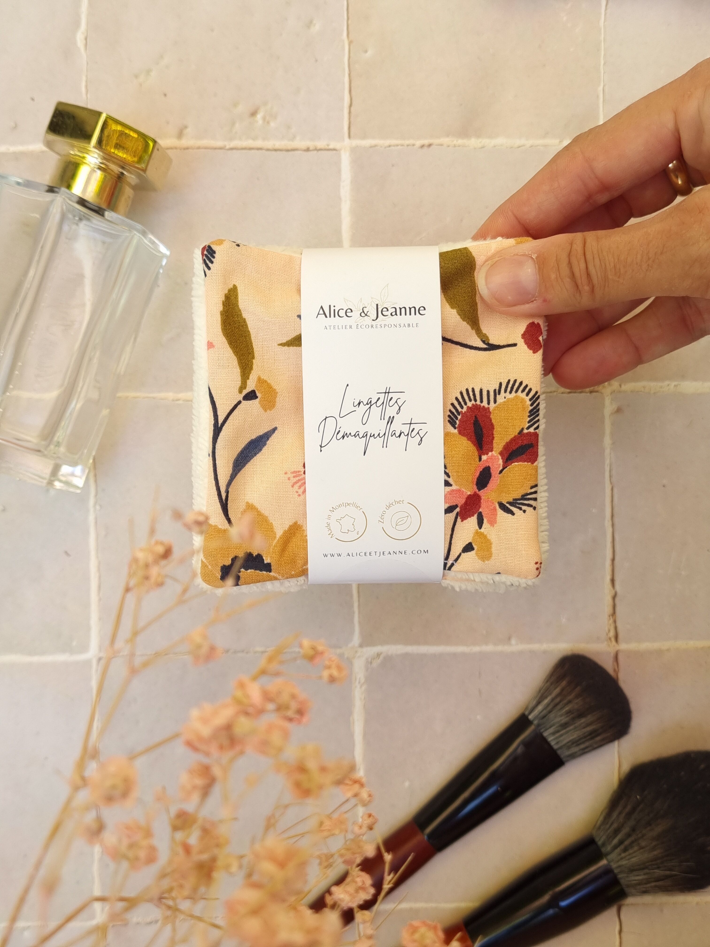 Toallitas desmaquillantes lavables Agathe