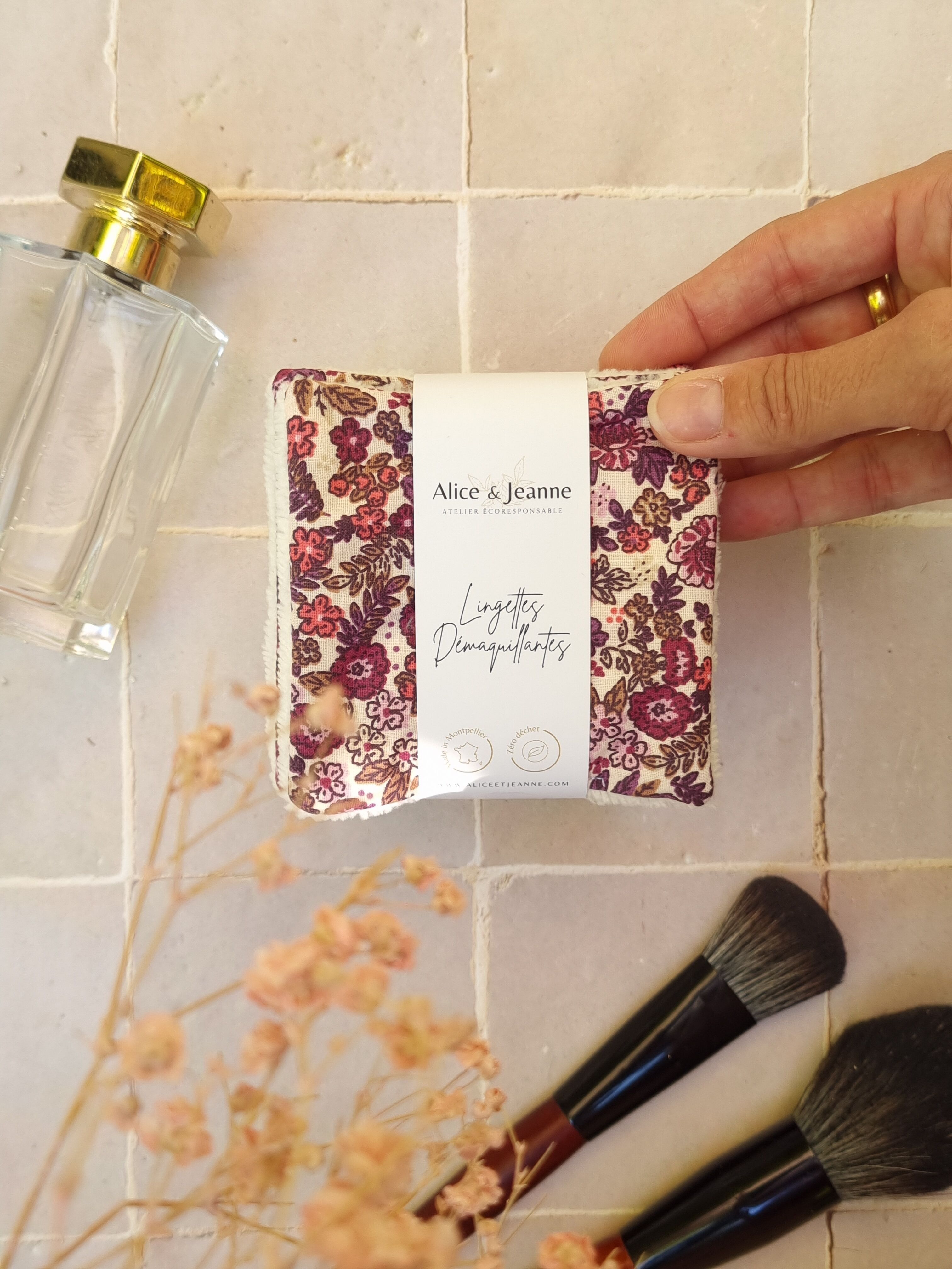 Toallitas desmaquillantes lavables Lily