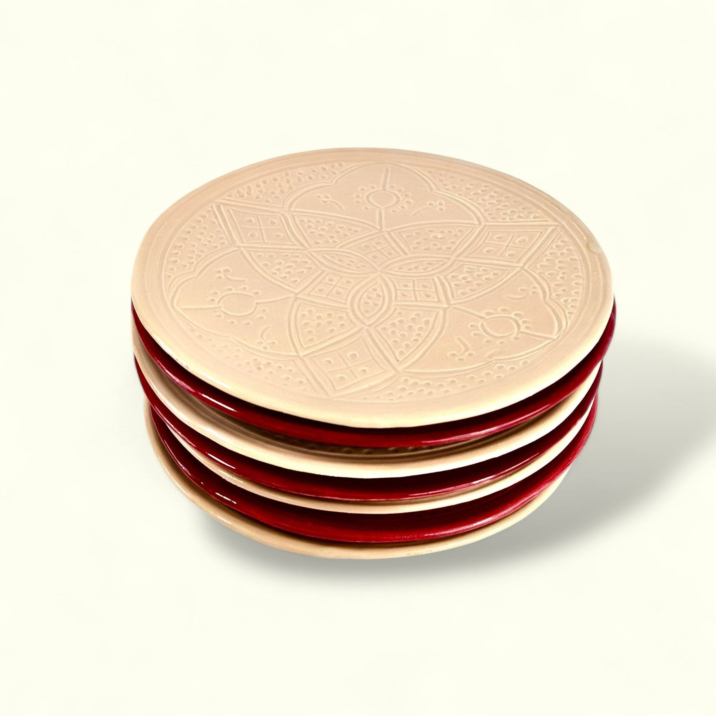 Assiette - Empreinte Bellaziza