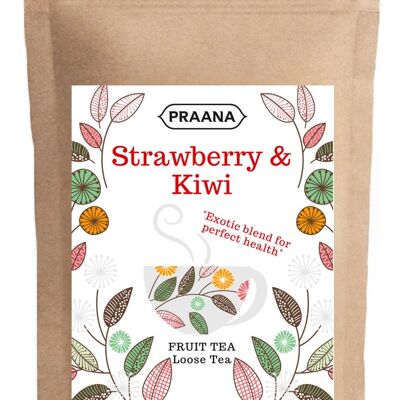 PRAANA TEA - Tè Fragola & Kiwi - Confezione Catering 500 g