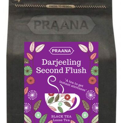 TÈ PRAANA - Tè Darjeeling dai giardini di Margaret's Hope - Tè nero 100 g