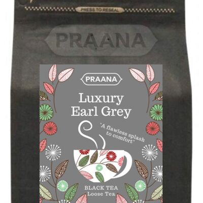 TÉ DE PRAANA - Té Earl Grey de lujo - 100 g