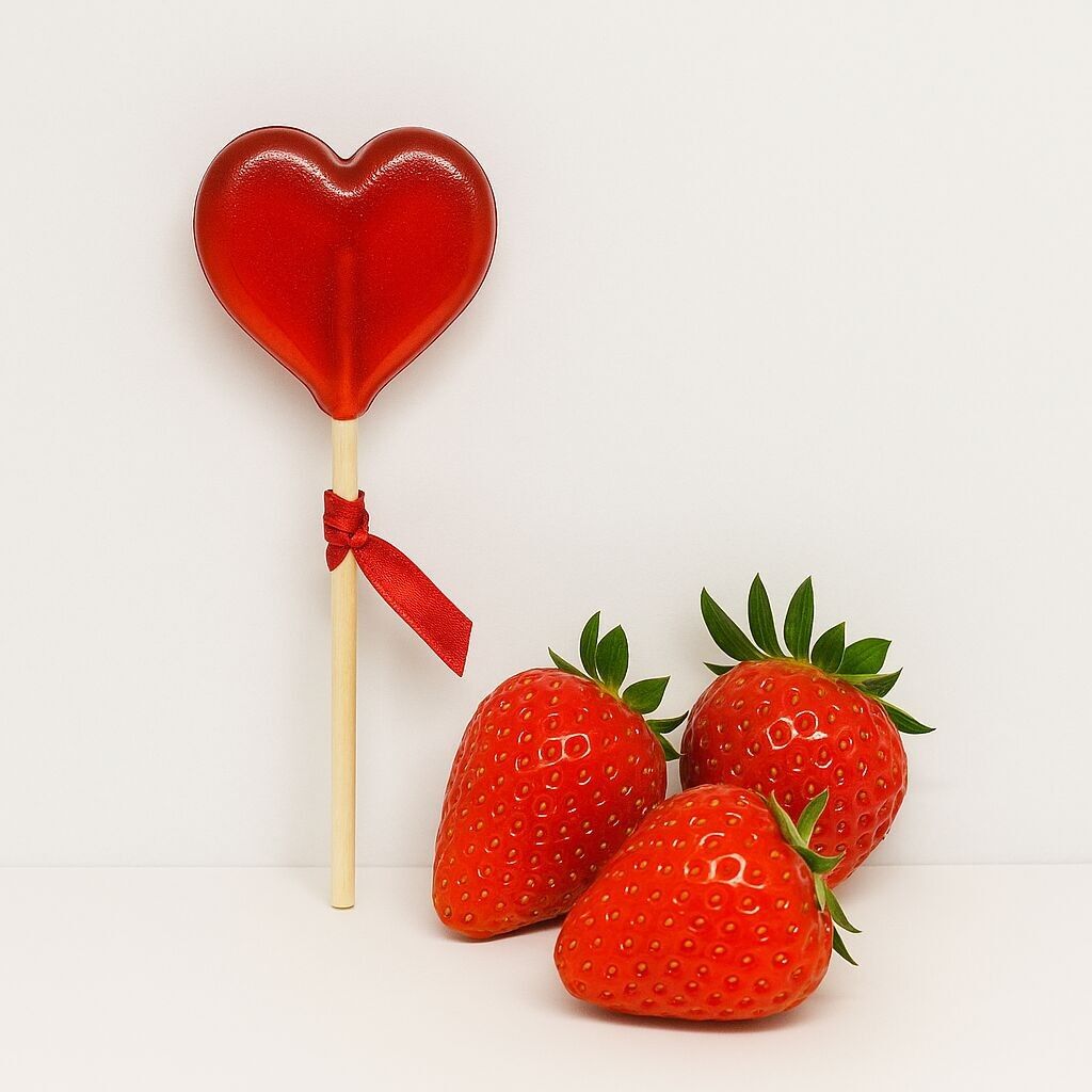 LECCA-LECCA SENZA ZUCCHERO - ARTIGIANALI - FRAGOLA x30