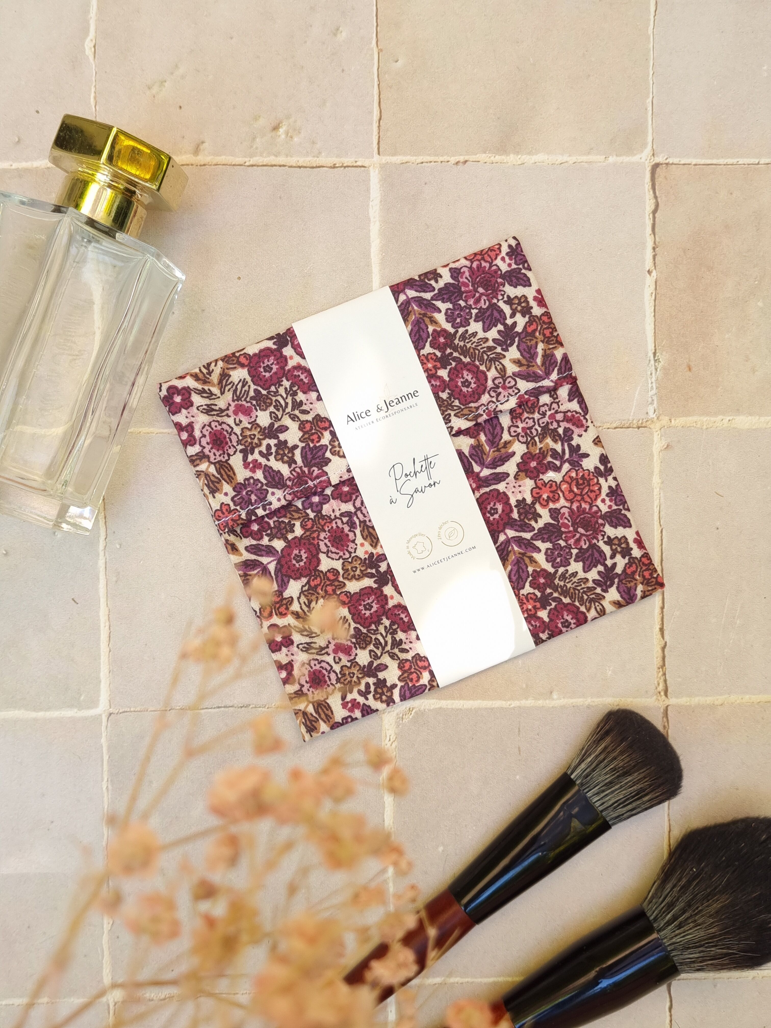 Pochette à savon Lily