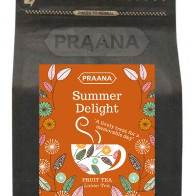 TÈ PRAANA - Tè alla Frutta Delizia Estiva (Tisana) - 100 g