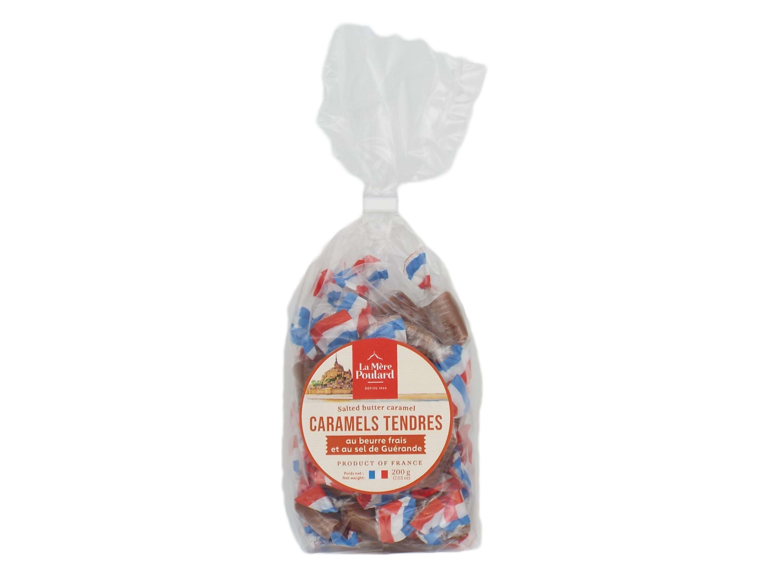 200g caramel bag