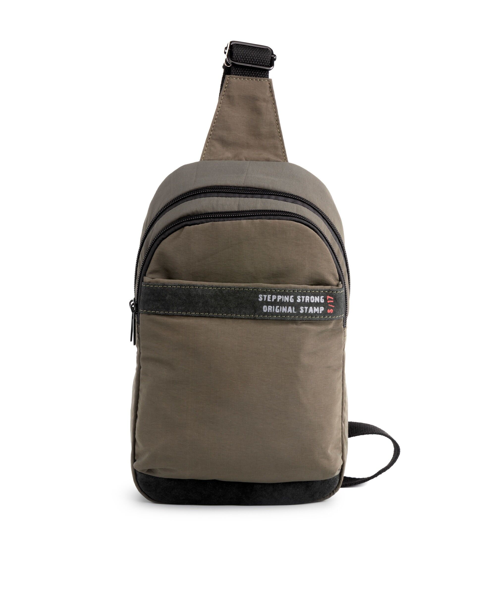 STAMP ST3851 crossbody backpack in lightweight nylon from the Skat collection