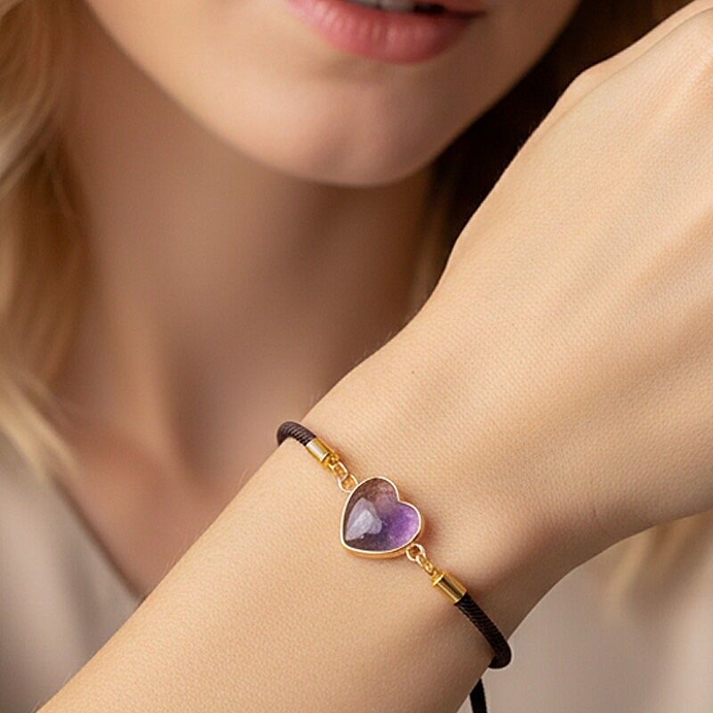 Braccialetti con medaglione a cuore