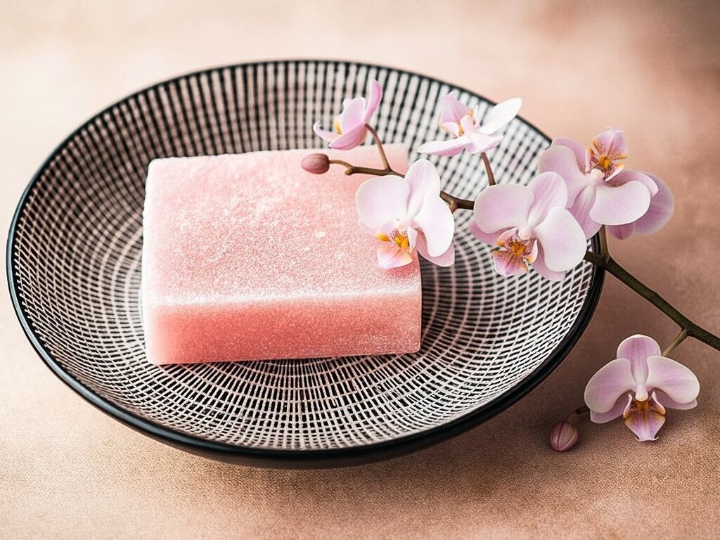 Pink Orchid Perfume Block (packed by 10 pieces)