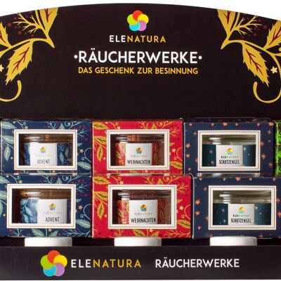 Display Weihnachten Räuchermischungen