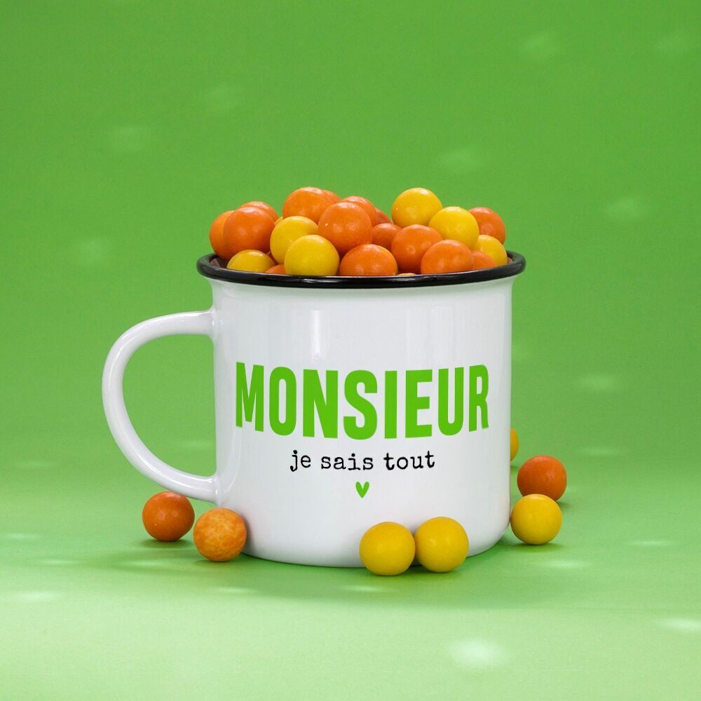 Mr. Know-it-all mug / Special nickname