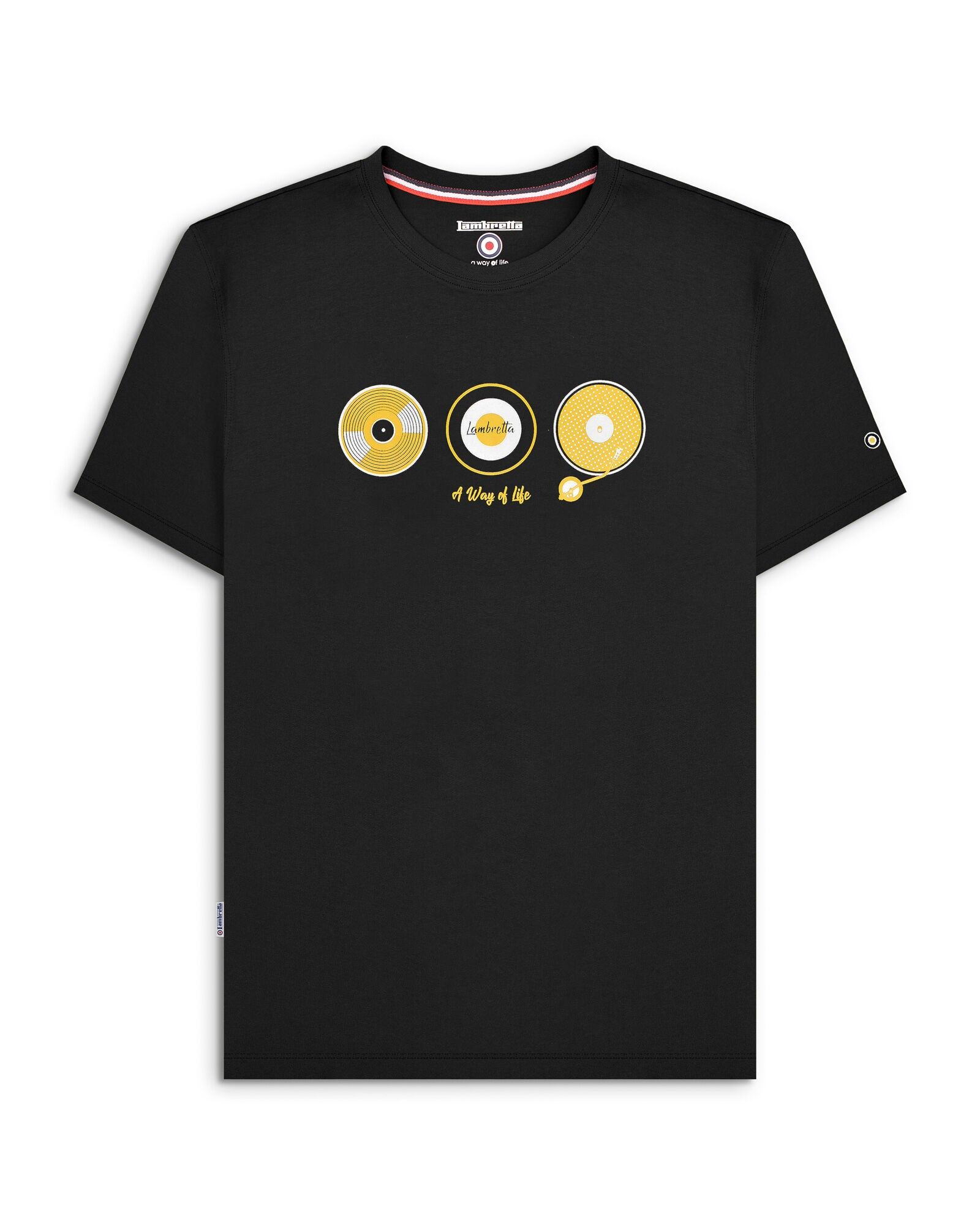 Maglietta in vinile Big and Tall nera