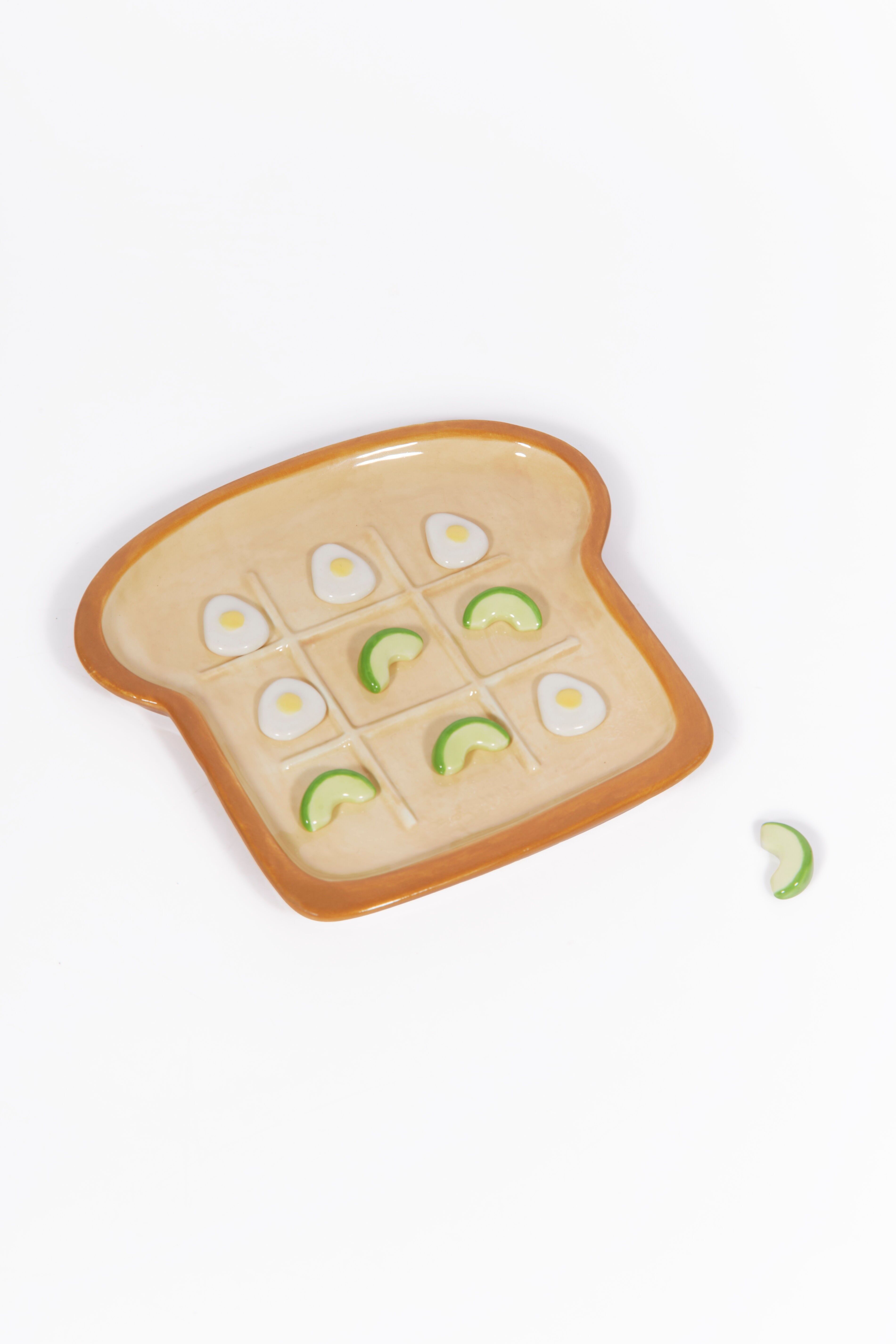 Avocado/Ei Tic Tac Toe