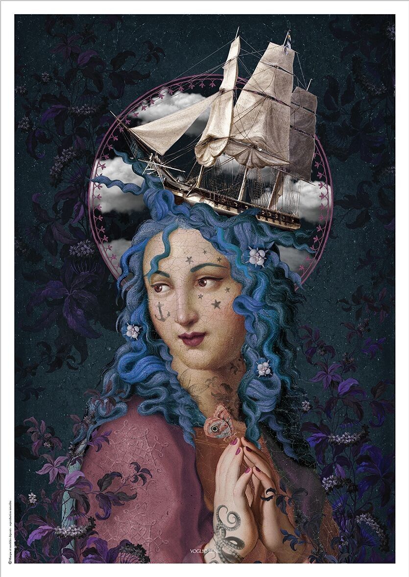 POSTER A2 TEMPESTA SANTA