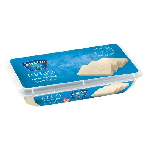 Achat Halva Nature boîte plastique 350g en gros