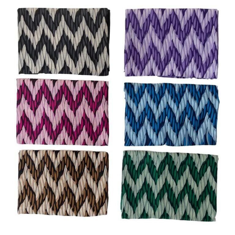 Bufanda Algodón Mujer con Estampado Original