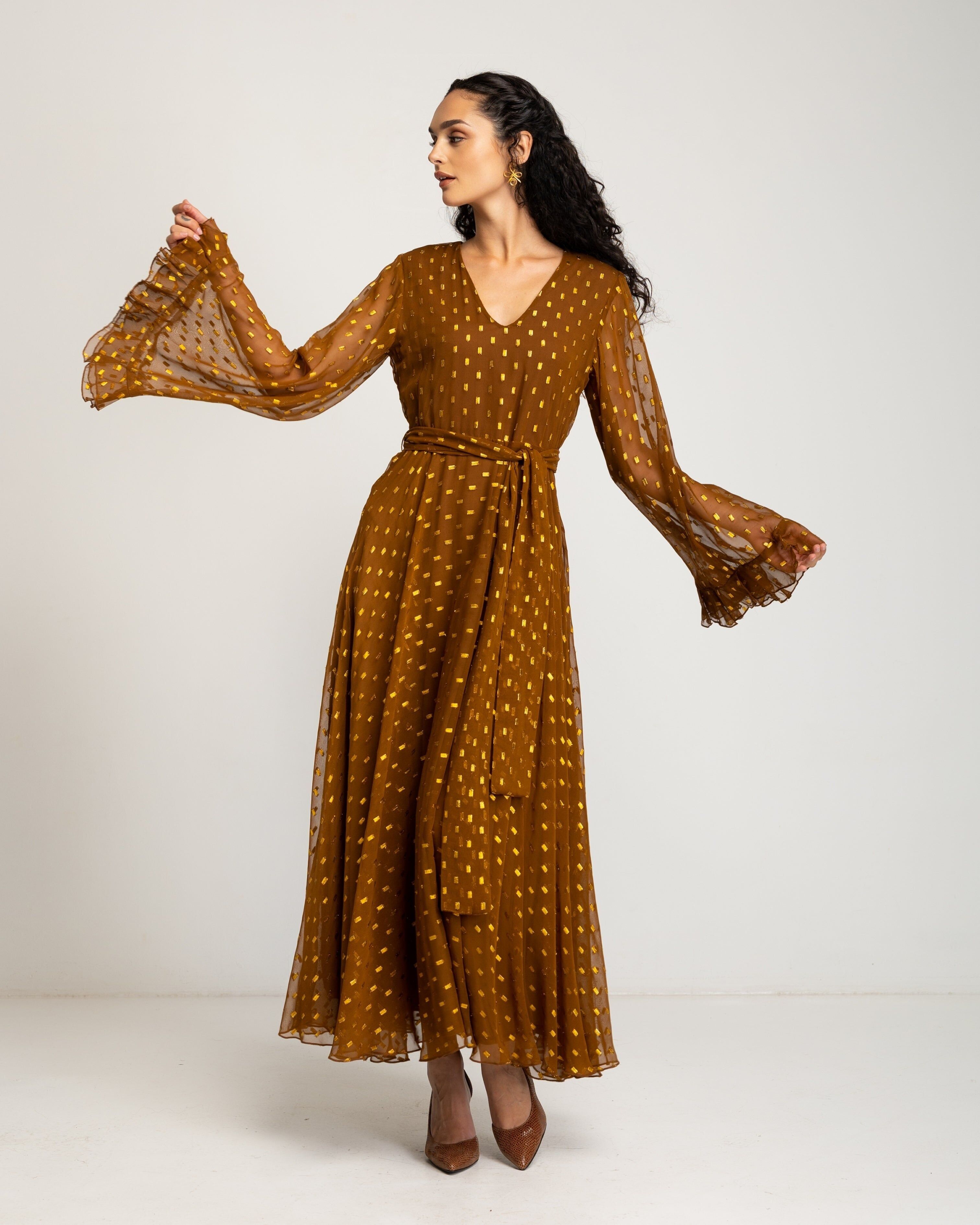 Abito lungo a pois Sintra