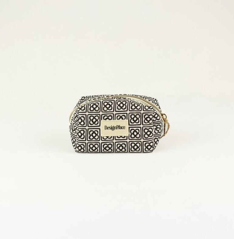 Panot Sketch Cotton Pouch Small