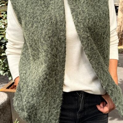 Chaleco liso sin mangas - Fabricado en Francia Y841AG65