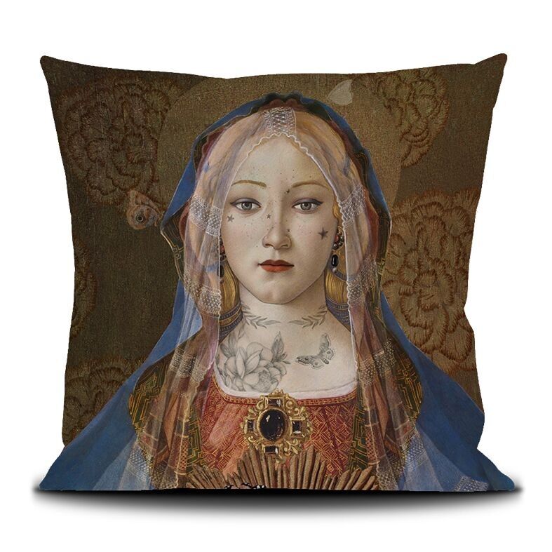 FEDERA PER CUSCINO MADONNA SUPREMA 50X50