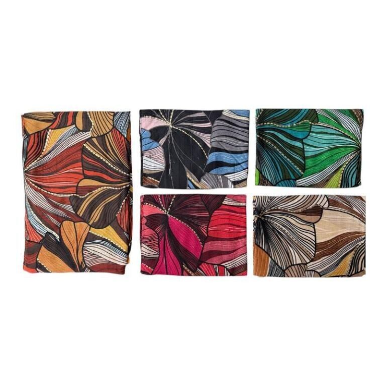 Bufanda de Algodón Mujer con Preciosos Colores