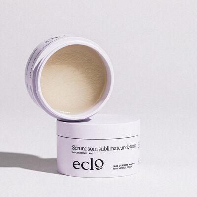 Complexion-enhancing balm-like treatment serum