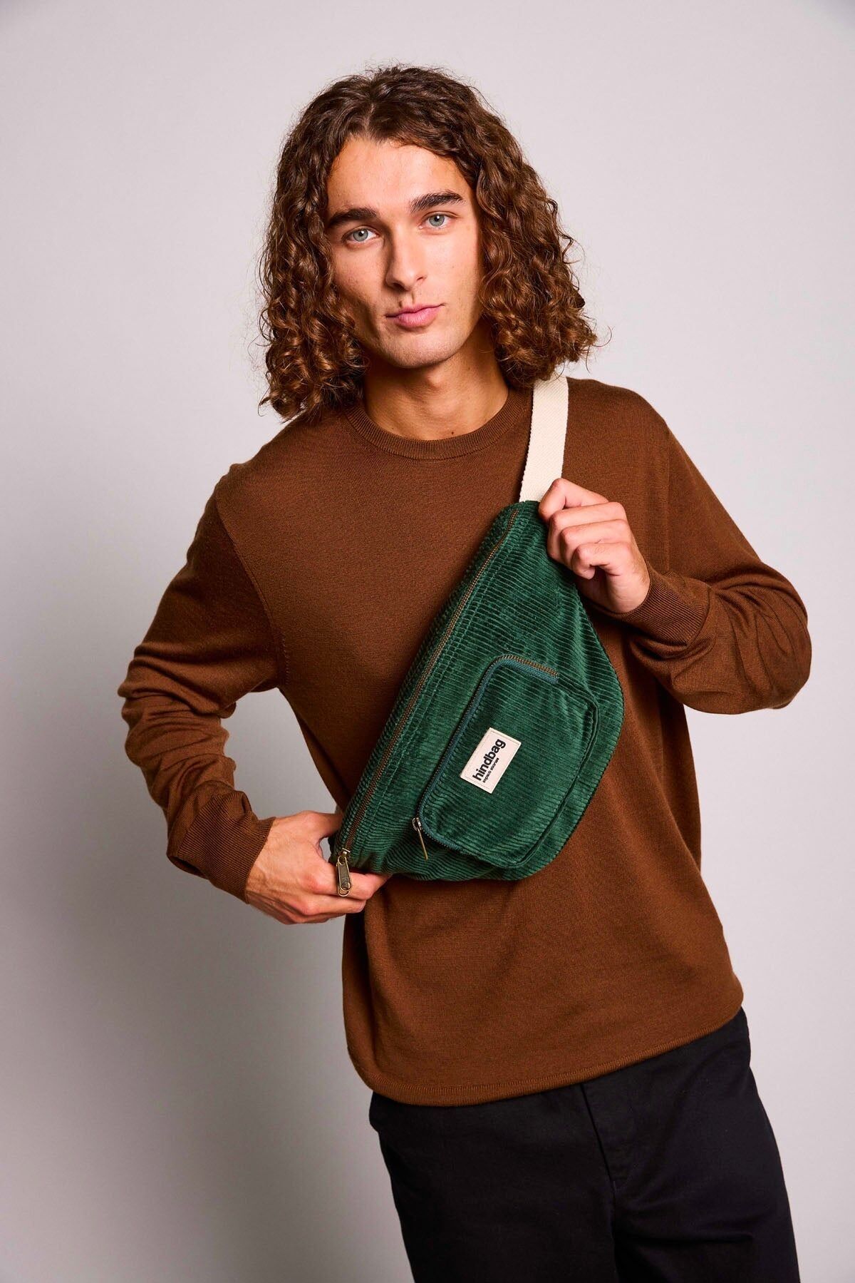 Sofia Velvet Fir Gürteltasche