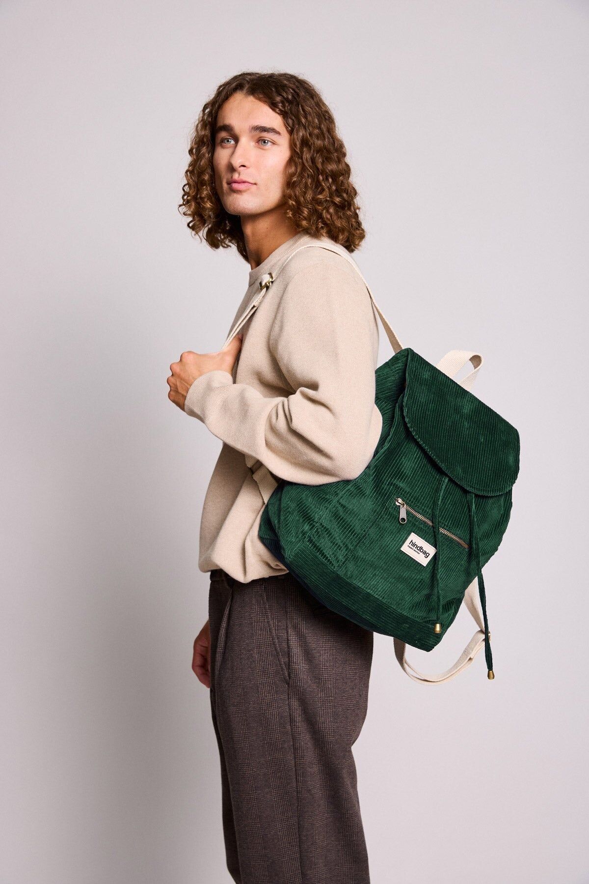 Eliot Velvet Fir Rucksack