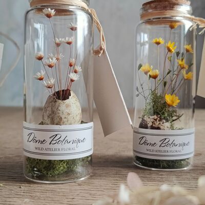 Piccole bottiglie poetiche - Fiori - Set di 6 colori assortiti