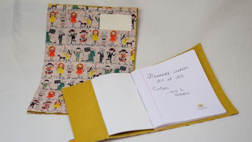 Recouvre cahier A5 Doudou Forever