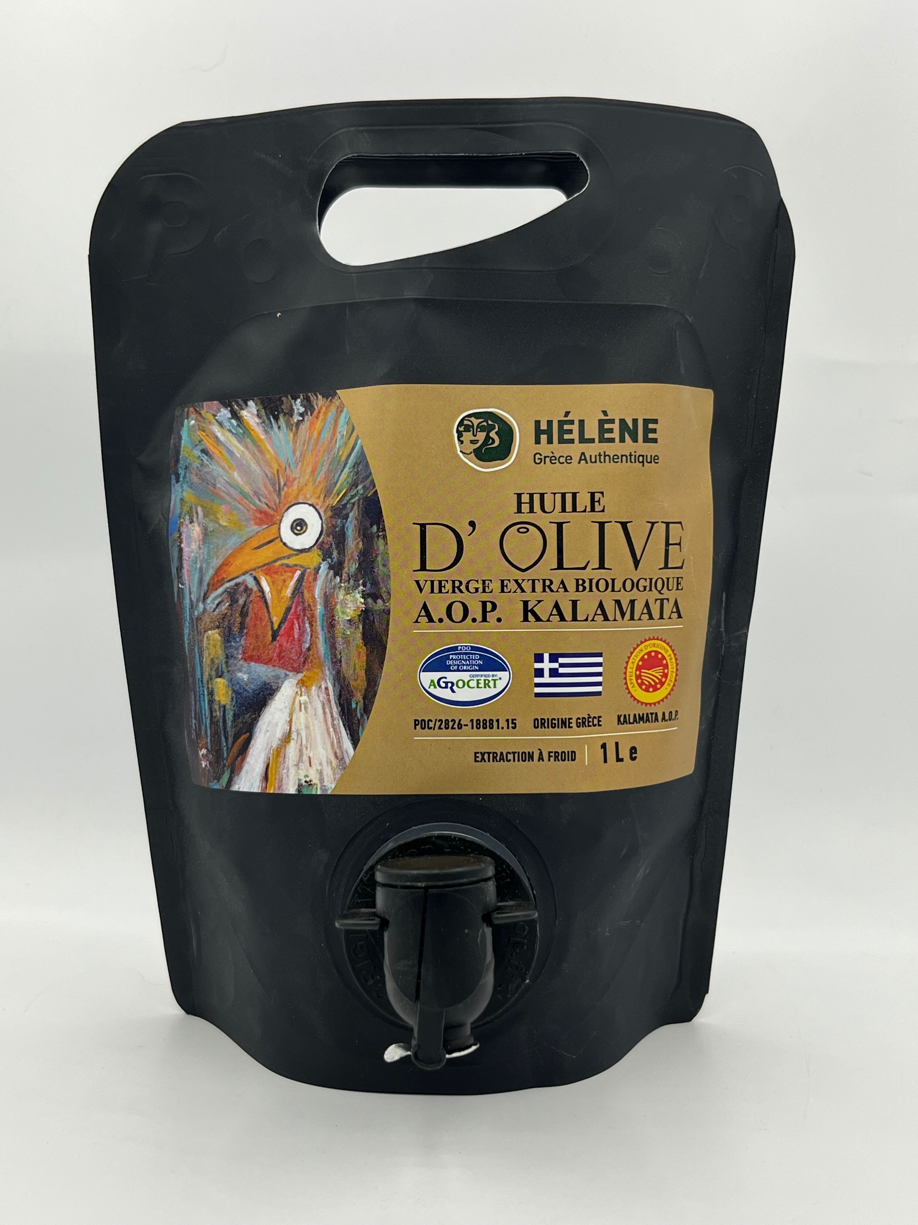 Extra Virgin Olive Oil A.O.Organic Kalamata P 1 L