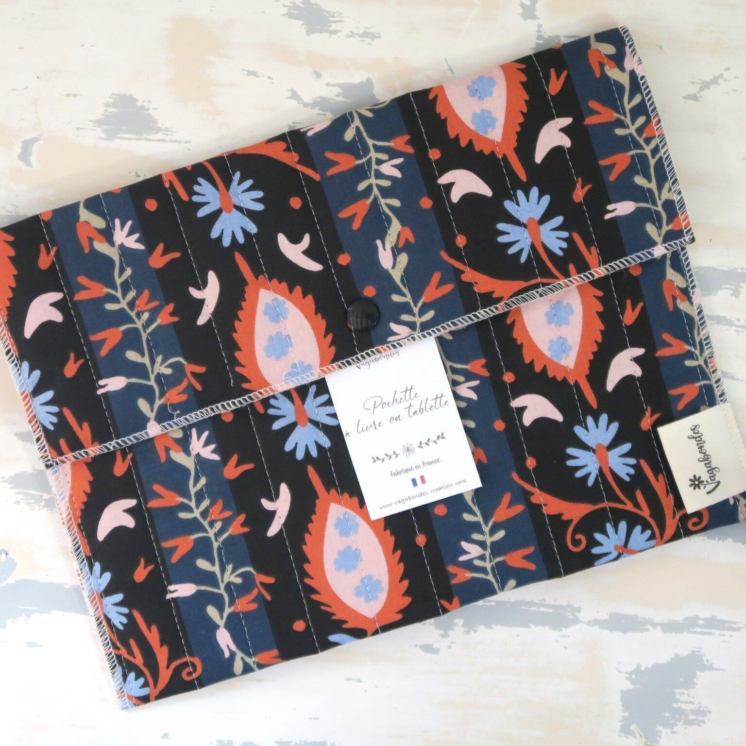 Custodia trapuntata per libri/tablet - Alezia