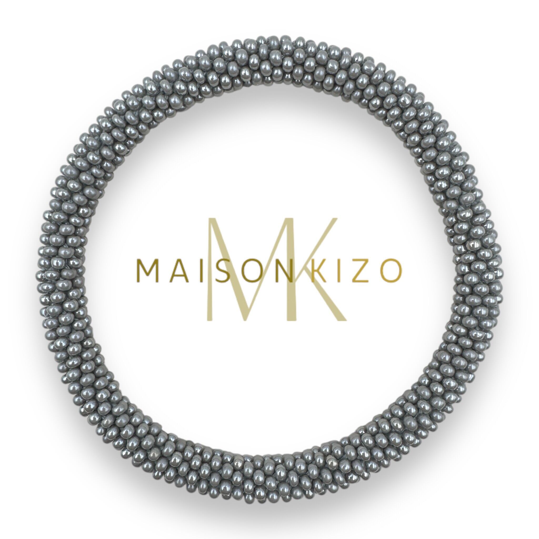 Bracelet népalais perles crochetées Maison Kizo G05